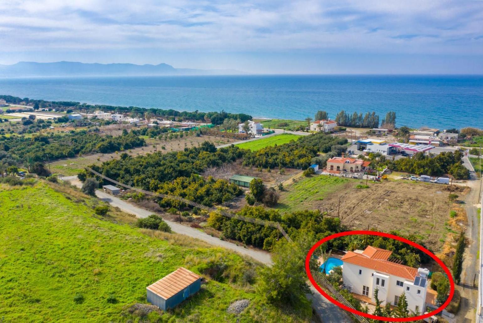 Villa Kleopatra Paphos Exteriör bild